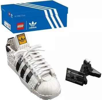 LEGO ICONS 10282 Обувь adidas Originals Superstar