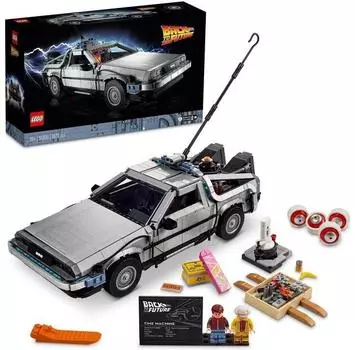 LEGO Icons 10300 Машина времени из фильма Назад в будущее