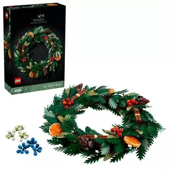 LEGO Icons Набор для создания праздничных венков для дома 10340 Kit, (1194 шт.)