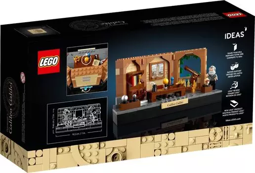 LEGO Ideas 40595 Посвящение Галилео Галилею Limited GWP (307 штук)
