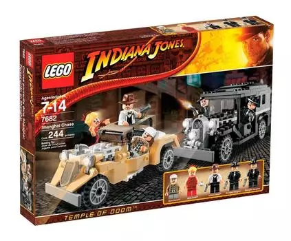 LEGO Индиана Джонс Шанхайская погоня (7682)
