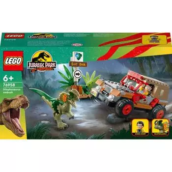 LEGO Jurassic Park 76958 Засада дилопавра, разные цвета