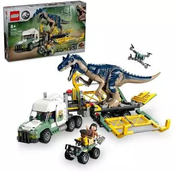 LEGO Jurassic World 76966 Диномисс: транспортный грузовик аллозавра