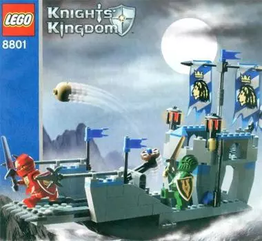 LEGO Knights атакуют королевство барж: Рыцари (8801)