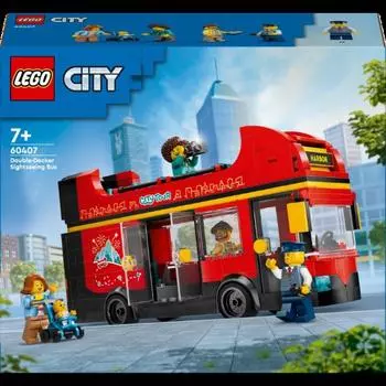 LEGO Красный двухэтажный экскурсионный автобус 60407