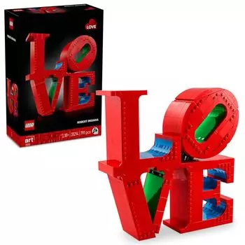 Lego lego art LOVE игрушки игрушка подарок на день рождения блок день матери день отца мужчина женщина интерьер модный мать отец 31214