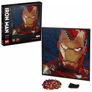 LEGO LEGO Art Marvel Железный человек 31199 Студия