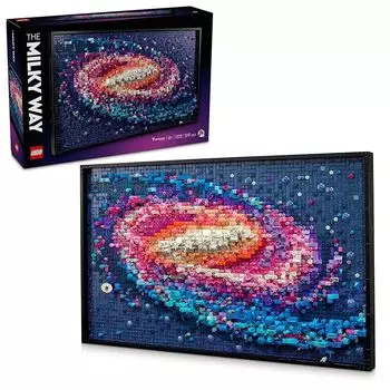 Lego lego art млечный путь галактика игрушки игрушка подарок на день рождения блок день матери день отца мужчина женщина живопись искусство интерьер модный мать отец