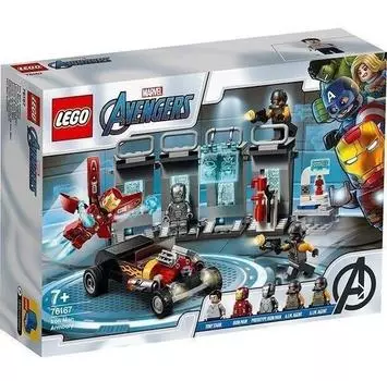 LEGO Marvel Avengers 76167 Оружейная комната Железного человека