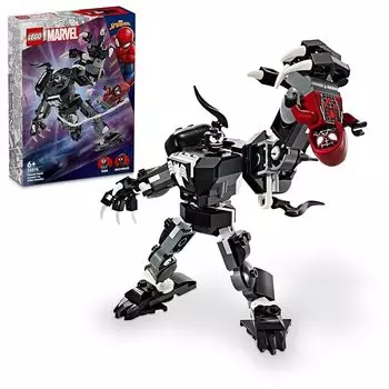 Lego marvel меха костюм Venom против. Игрушки Майлза Моралеса игрушка подарок на день рождения блок Образовательный образование мальчик девочка ребенок 6 лет 7 лет 8 лет