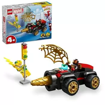 Lego Marvel Spidey и его удивительные друзья дрель спиннер машина игрушки игрушка подарок на день рождения блок Образовательный образование Рождество мальчик девочка ребенок 4