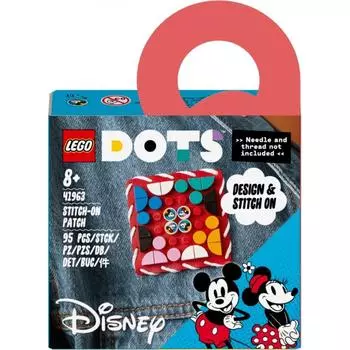 LEGO Mickey Mouse and Minnie Mouse stitched patch 41963