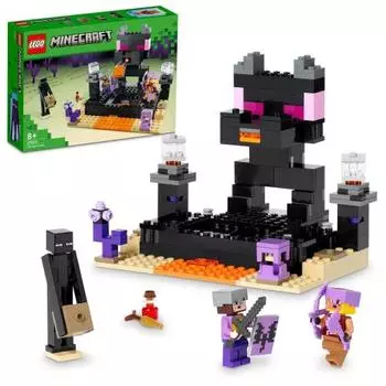 LEGO Minecraft End Arena Игрушка Подарок на день рождения Блок Рождество Мальчики Девочки Дети 8 лет 9 лет 10 лет Начальная школа Minecraft Goo