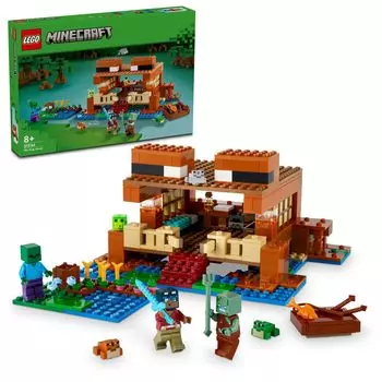 LEGO Minecraft Frog House Toy Подарок на день рождения Блок Рождество Девочки Мальчики Дети 8 лет 9 лет 10 лет Начальная школа Minecraft