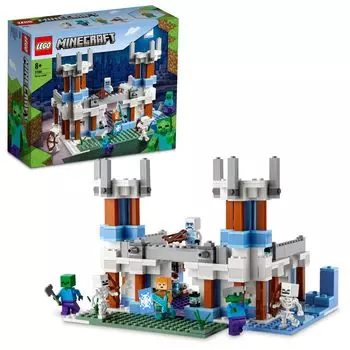 LEGO Minecraft Ice Castle Gift 21186 Toy Block Подарок на день рождения Castle City Building Мальчики Девочки 8 лет и старше