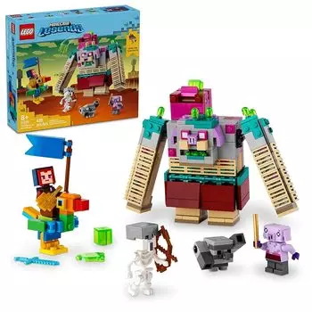 Lego Minecraft Legend The Devourer Showdown Adventure Set, Minecraft Toys с популярными персонажами и фигурками Minecraft, идеи для игровых подарков