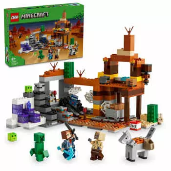 LEGO Minecraft Wilderness Abandoned Mine Игрушка Подарок на день рождения Блок Рождество Мальчики Девочки Дети 8 лет 9 лет 10 лет Начальная школа