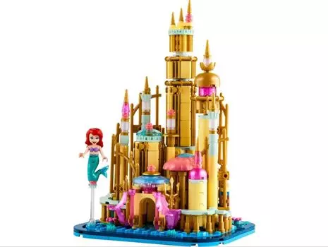LEGO Mini Disney Castle 40708 Возраст 12 лет и старше Ариэль светло-синий