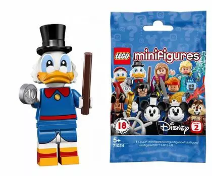 LEGO Minifigure Disney Series 2 Scrooge McDuck Unopened Item (Donald s Uncle) [71024-6]