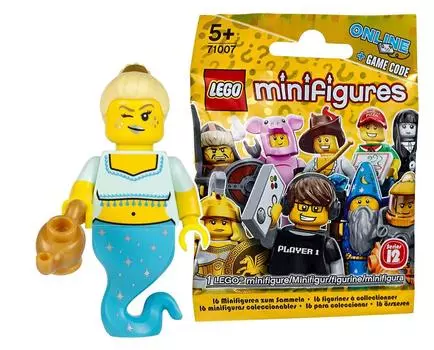 LEGO Minifigure Series 12 Genie Girl Нераспечатанный предмет Minifigure Series12 Genie (Девушка из ЛЕГО) 71007-15