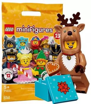LEGO Minifigure Series 23 Костюм оленя Костюм оленя | [71034-4]