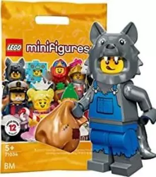 LEGO Minifigure Series 23 Костюм Волка Костюм Волка [71034-8]