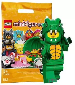 LEGO Minifigure Series 23 Костюм зеленого дракона Костюм зеленого дракона [71034-12]
