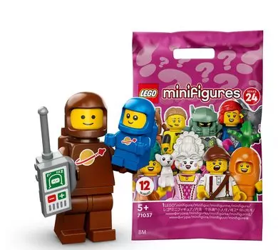 LEGO Minifigure Series 24 Астронавт и Астронавт и Космический малыш SpacebabyBrown [71037-3]