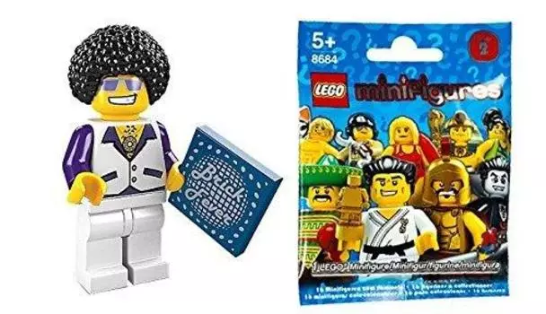 LEGO Minifigure Series 2 Диск-жокей Диско-чувак (Серия минифигурок2) 8684-13