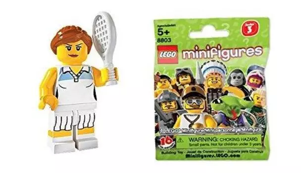 LEGO Minifigure Series 3 Tennis Player (Minifigure Series3) 8803-10 [Item]