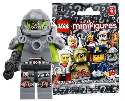 LEGO Minifigure Series 9 Alien Avenger Нераспечатанный товар Minifigure Series9 Alien (LEGO Мститель) 71000-11