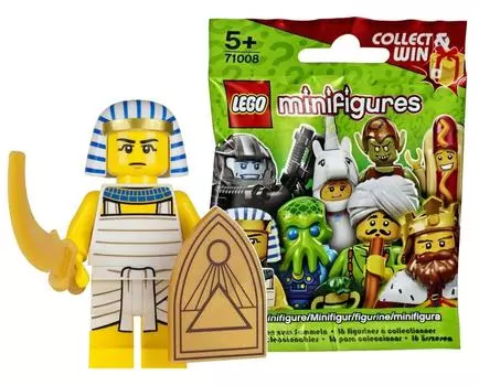 LEGO Minifigures Series 14 Египетский воин Нераспечатанный LEGO Minifigures Series 14 Египетский воин [71008-8]