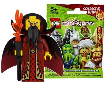 LEGO Minifigures Series 14 Evil Wizard Нераспечатанный предмет LEGO Minifigures Series 14 Evil Wizard | [71008-10]