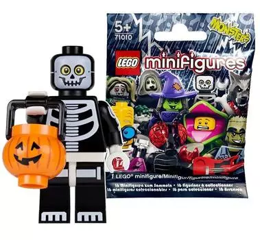 LEGO Minifigures Series 14 Скелет парня LEGO Minifigures Series 14 Скелет парня (нераспечатанный) [71010-11]