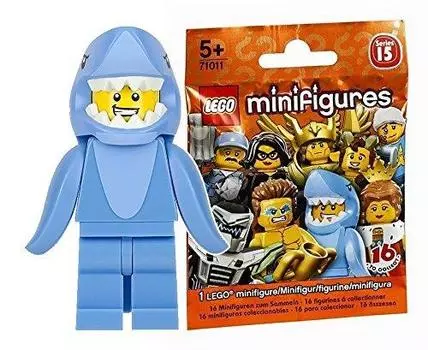 LEGO Minifigures Series 15 Парень в костюме акулы [71011-13]