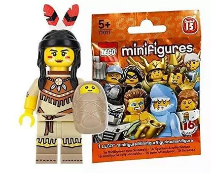 LEGO Minifigures Series 15 Tribal Woman LEGO Minifigures Series 15 Tribal Woman (нераспечатанный) | [71011-5]