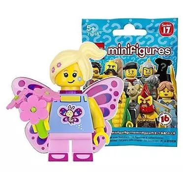 LEGO Minifigures Series 17 Butterfly Girl Неоткрытый LEGO Minifigures Series 17 Butterfly Girl [71018-7]