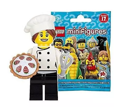 LEGO Minifigures Series 17 Gourmet Chef Нераспечатанный LEGO Minifigures Series 17 Gourmet Chef [71018-3]