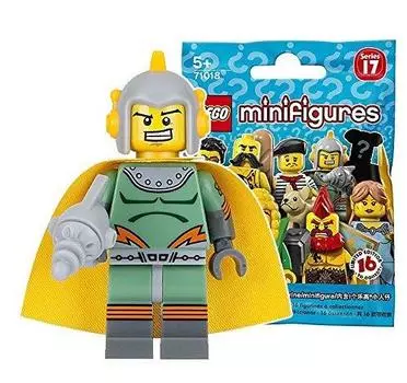 LEGO Minifigures Series 17 Retro Space Hero Нераспечатанные LEGO Minifigures Series 17 Retro Spaceman | [71018-11]