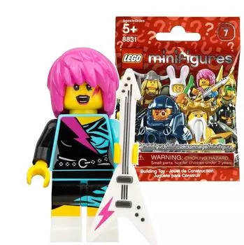 LEGO Minifigures Series 7 Girl Rocker Нераспечатанный товар LEGO Minifigures Series 7 Rocker Girl [8831-15] [Предмет]