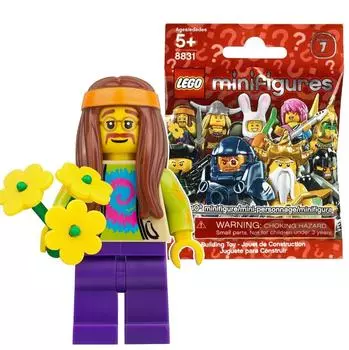 LEGO Minifigures Series 7 Hippie Нераспечатанный товар LEGO Minifigures Series 7 Hippie [8831-11] [Товар]
