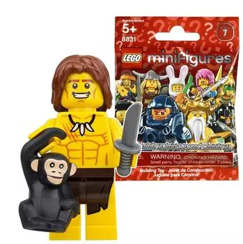 LEGO Minifigures Series 7 Jungle Boy нераспечатанный предмет LEGO Minifigures Series 7 Jungle Boy | [8831-10] [Предмет]