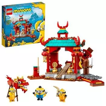 LEGO Minions Minion Kung Fu Battle 75550 Игрушечный блок Present Movie Мальчики Девочки Возраст 6+