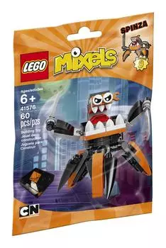 LEGO Mixels 41576 Конструктор Spinza (60 шт.)