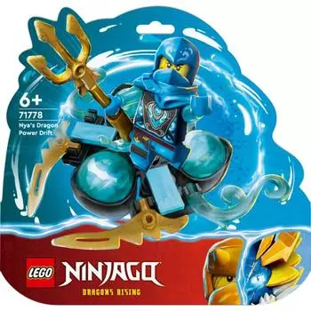 LEGO Ninjago 71778 Niya s Dragon Power Spin Джин Дрифт, разноцветные
