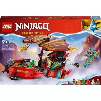 LEGO Ninjago 71797 Гонка линкоров драконов, разноцветные