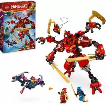 LEGO Ninjago 71812 Мех ниндзя Кая, взбирающегося на вершину