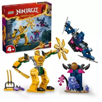 LEGO Ninjago Боевой меха-костюм игрушка подарок на день рождения блок образовательный рождественский мальчики девочки дети 4 года 5 лет 6 лет боевой робот