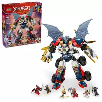LEGO Ninjago Dragon Combined Ultra Mecha Suit Toy Подарок на день рождения Блок Мальчики Девочки Дети 9 лет 10 лет 11 лет Начальная школа