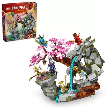 LEGO Ninjago Dragonstone Falls Игрушка Подарок на День Рождения Блок Рождество Мальчики Девочки Дети Боевой Робот 71819